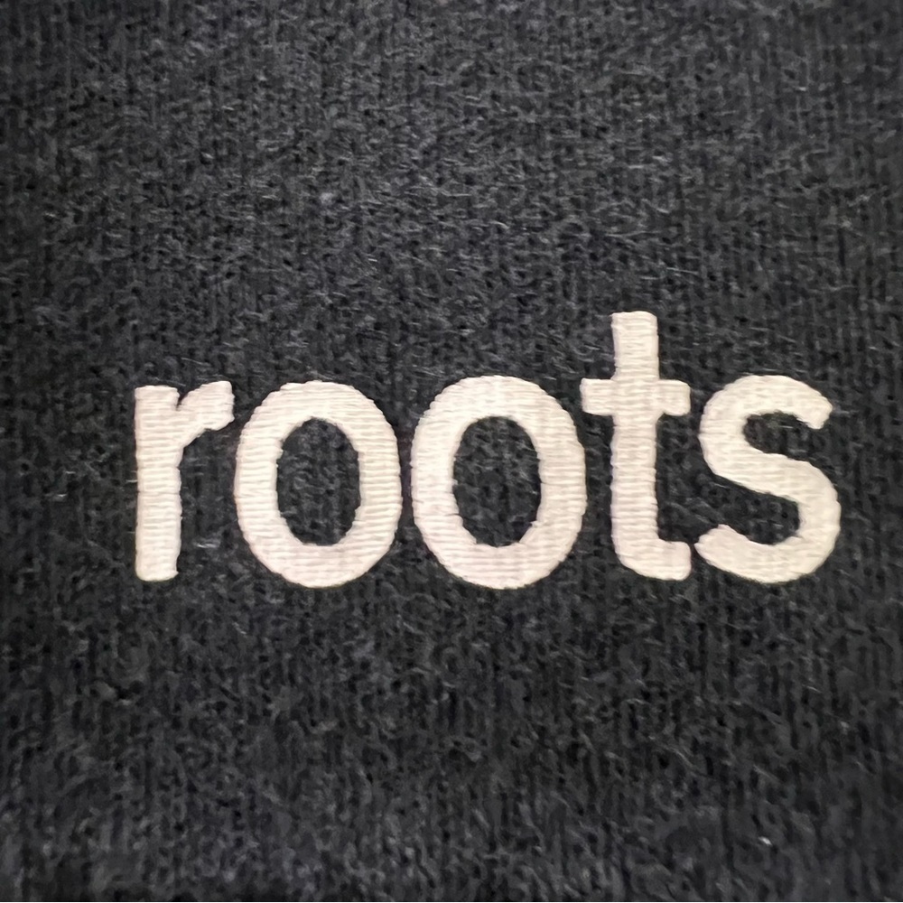 Roots Jeans Collared Shirt Snap Button Closure Vintage Deadstock Roots Logo — image 3 of 5
